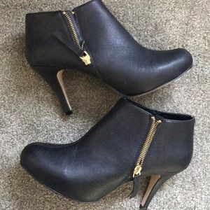 Madden girl black booties